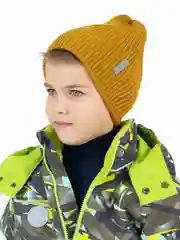 Шапка демисезонная для девочки для мальчика, Arctic kids
