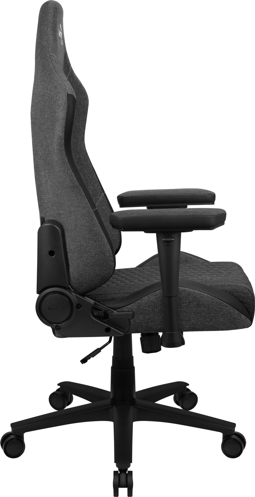 Кресло Aerocool CROWN AeroWeave Ash Black (150кг, ткань AeroWeave, 2 подуш 2D подлокотник)