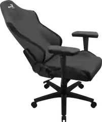 Кресло Aerocool CROWN AeroWeave Ash Black (150кг, ткань AeroWeave, 2 подуш 2D подлокотник)