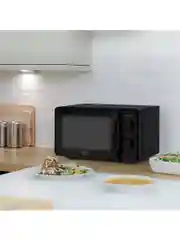 Черный микроволновая печь making Oasis everywhere MW-70MB