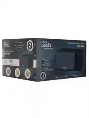 Черный микроволновая печь making Oasis everywhere MW-70MB