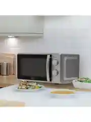 Серебряный микроволновая печь making Oasis everywhere MW-70MS