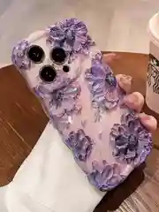 Алый apple iPhone 15, Айфон 15 чехол матовый с обьемный с принтом для iPhone 15