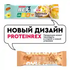 Батончик протеиновый GYM "Миндальный маффин", 18 штук по 35 г
