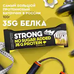 Батончик протеиновый Protein Rex Strong "Баноффи Пай", 12 штук по 100 г
