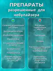 Ингалятор небулайзер портативный для детей и взрослых