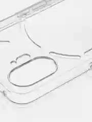 Молочный защитный чехол для Nothing Phone (2) силиконовый ROSCO прозрачный с бортиком защитой камер