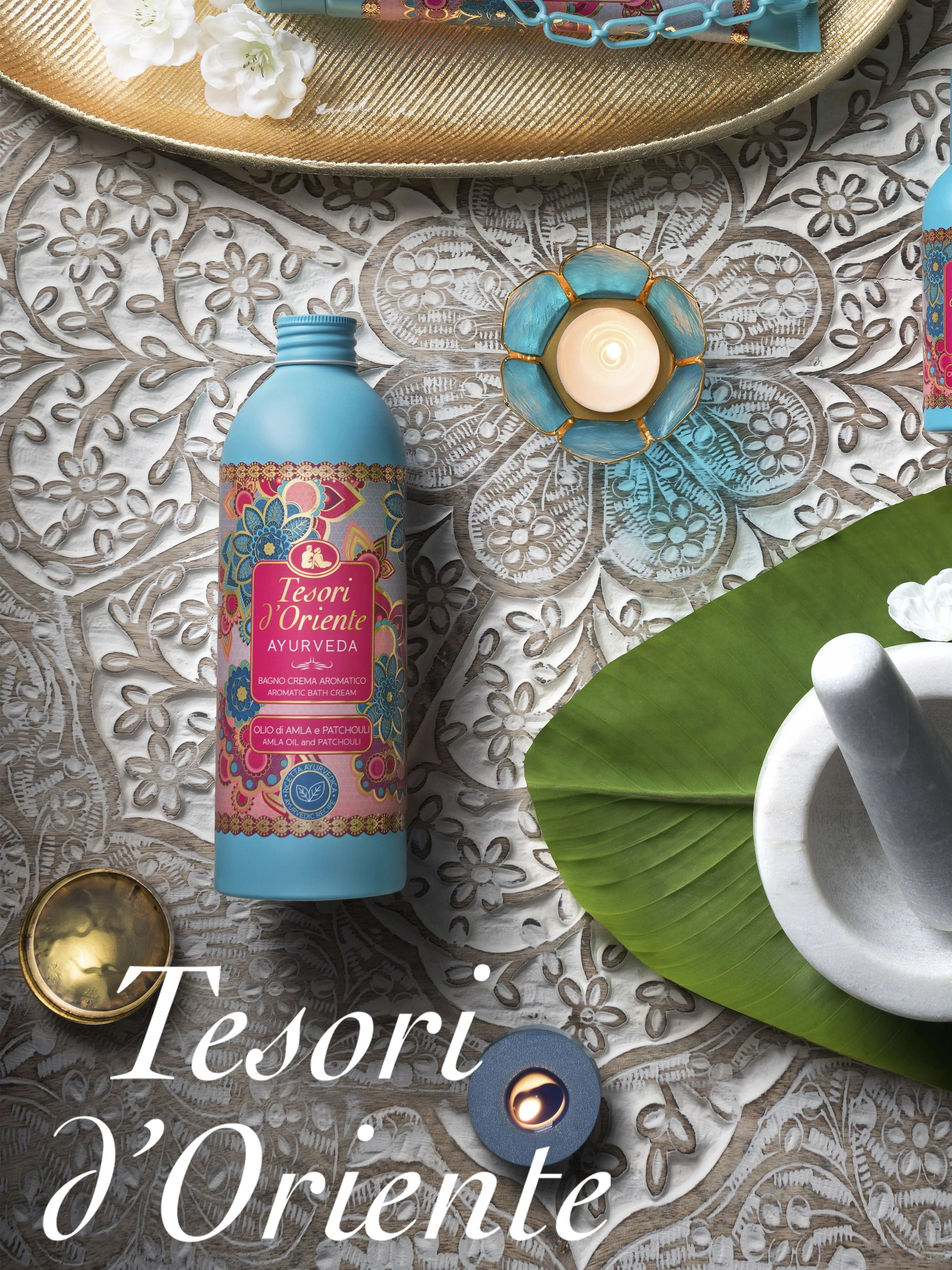 Парфюмированный гель для душа Аюрведа Ayurveda 500 мл