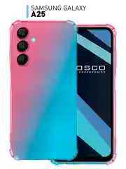 Противоударный чехол для Samsung Galaxy A25 силиконовый ROSCO с защитой камер и углов