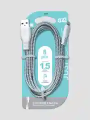 2857 Кабель плоский USB A - 8pin 2А L=1,5 m GAL