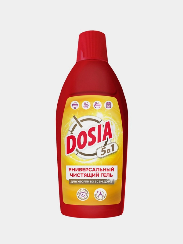 Универсальный чистящий гель для уборки DOSIA 5в1, 450мл
