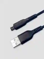 2444 Кабель GAL USB A - micro USB B L=1 м, 2A, PVC, цвет черный