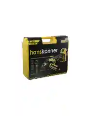 Машина углошлифовальная Hanskonner HAG18125BL 18 В,125 мм, 2акк.4Ач, ЗУ, кейс, пл.пуск