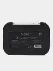 Тени для бровей 3 в 1 Manley