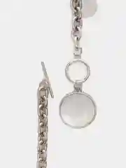 Серебряный цепочка на шею, женская