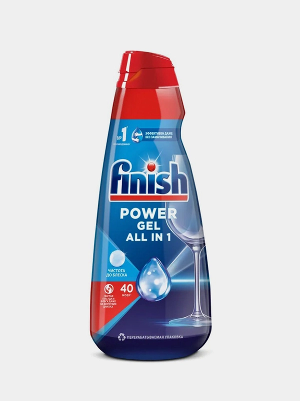 Гель для посудомоечных машин FINISH All In 1, 1 л