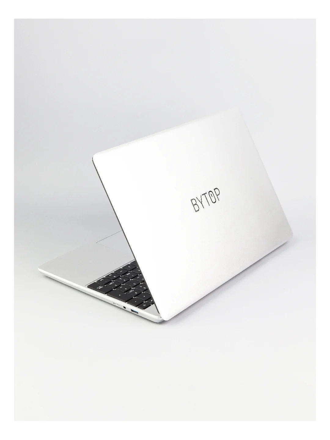 Ноутбук BYTOP 15.6" Intel Celeron N5095, RAM 8 ГБ, SSD, Windows Home серый