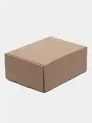 Коробка из гофрокартона, крафт, самосборная, для подарка и для хранения