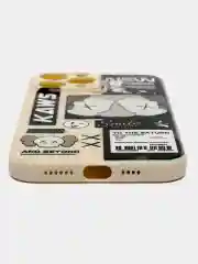 Белый чехол для iPhone (айфон) 11/12/13/14/XR/Pro/Max, силиконовый