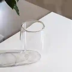 Прозрачный набор 2 стакана RISE GLASS CUP капля, 240 мл