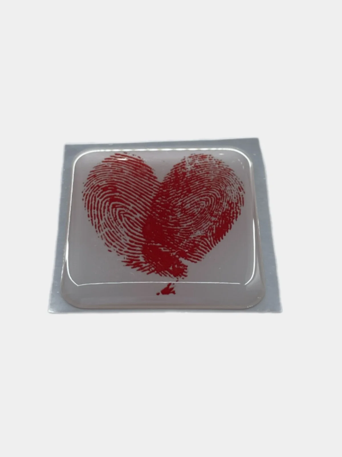 Алый 3d наклейки, стикеры на телефон