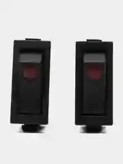 2 / 5 штук Переключатель KCD3-101L ON-OFF 15A 250V, 3 контакта, с красным светодиодом