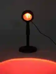 Лампа закат, лампа светодиодная, лампа для фото, проекция заката/радуги, RGB, 16 цветов