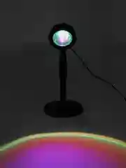 Лампа закат, лампа светодиодная, лампа для фото, проекция заката/радуги, RGB, 16 цветов