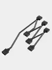Кабель-разветвитель 1/6 ID-COOLING FS-06 ARGB (160шт/кор, 5V, 3 pin) Retail