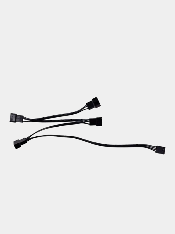 Кабель-разветвитель 1/4 ID-COOLING FS-04 (160шт/кор, 12V, PWM, 4 pin) Retail