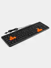 Клавиатура ExeGate EX264080RUS LY-403, <USB, черная, 105кл, Enter большой, 8 клавиш