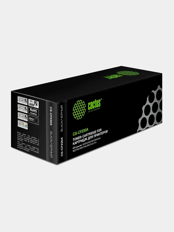 Картридж лазерный Cactus CS-CF230A CF230A черный (1600стр.) для HP LJ 203/227
