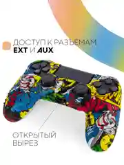 Золотой защитный силиконовый чехол для геймпада Sony PlayStation 4 DualShock, накладка на джойстик