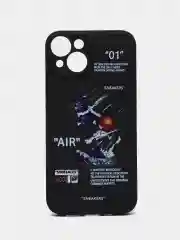Черный чехол на (Айфон) iPhone 11/12/13/14/XR/X XS/Mini/Pro Max Plus, силиконовый