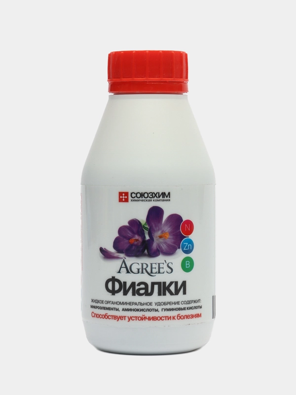 Жидкое органоминеральное удобрение Фиалки 0,25мл