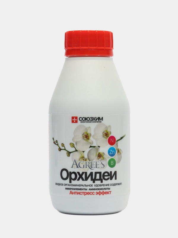 Агрис жидкое органоминеральное удобрение Орхидеи 0,25л