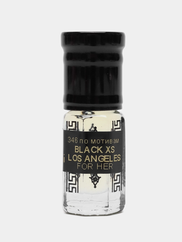 Духи по мотивам Black XS Los Angeles for Her, масляные, 3 мл