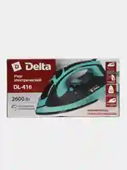 Утюг DELTA DL-416 черный с зеленым 2600 Вт