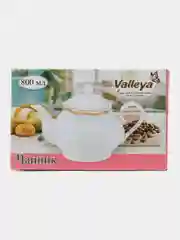 Зелёный хаки чайник заварочный Valleya, 800 мл