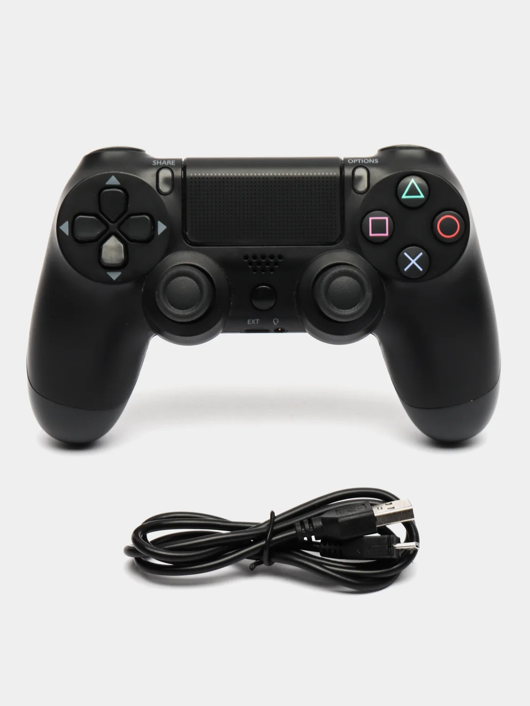 Черный геймпад джойстик DualShock для PS4, телефона и ПК, беспроводной, сенсорный пад