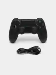 Черный геймпад джойстик DualShock для PS4, телефона и ПК, беспроводной, сенсорный пад