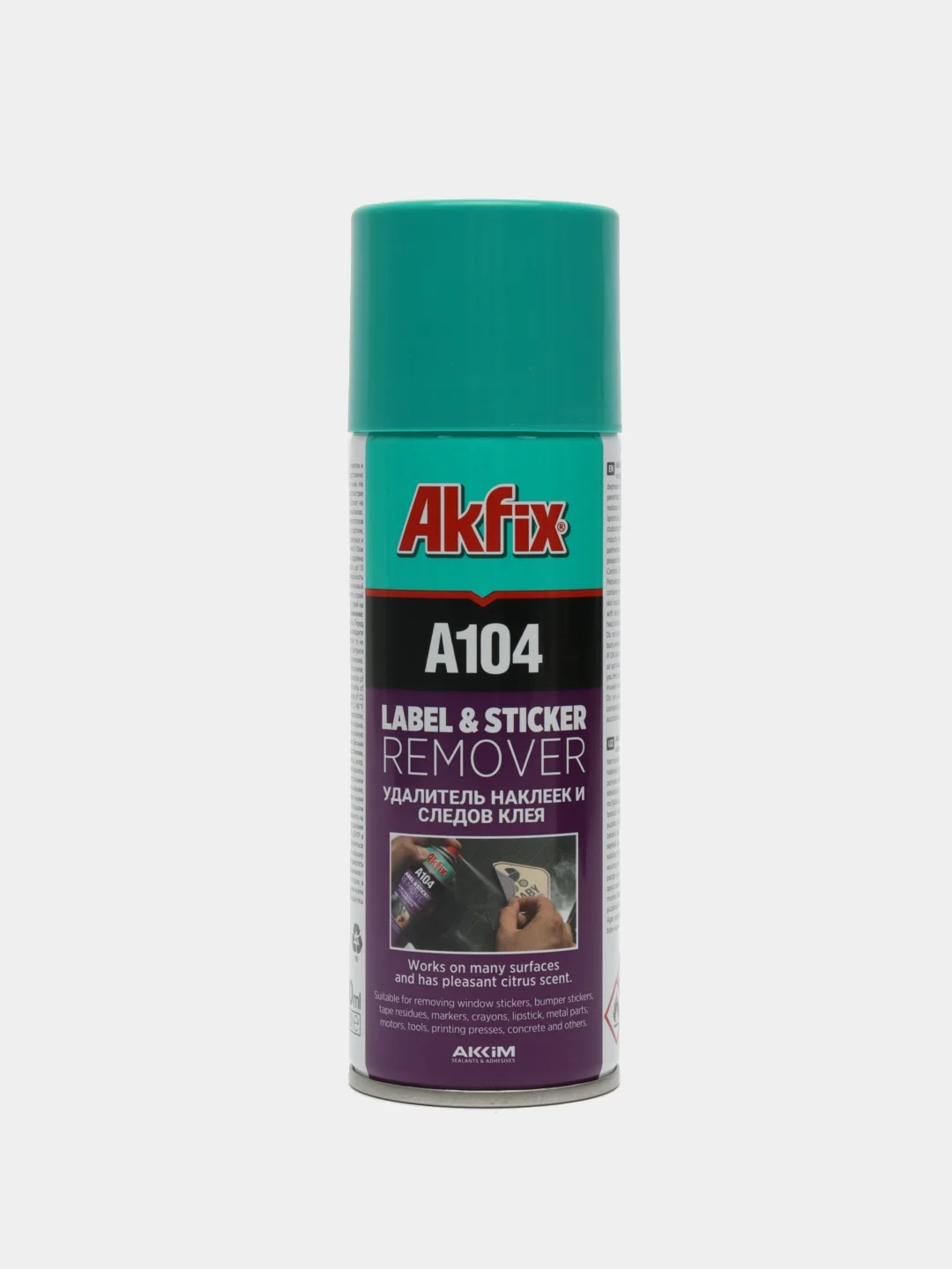 Очиститель наклеек Akfix A104 200 мл
