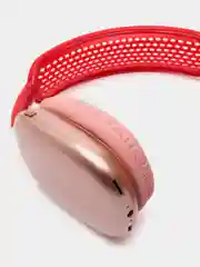 Красный наушники беспроводные, большие, накладные