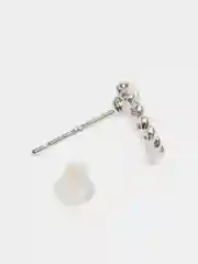 Серебряный серьги маленькие сердечки миниатюрные