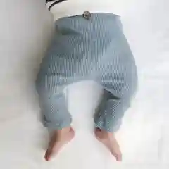 Серый меланж брюки штанишки для малышей
