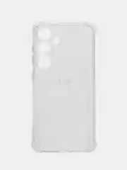 Прозрачный чехол для Samsung Galaxy S24 / Самсунг Галакси С24 прозрачный с карманом для карты