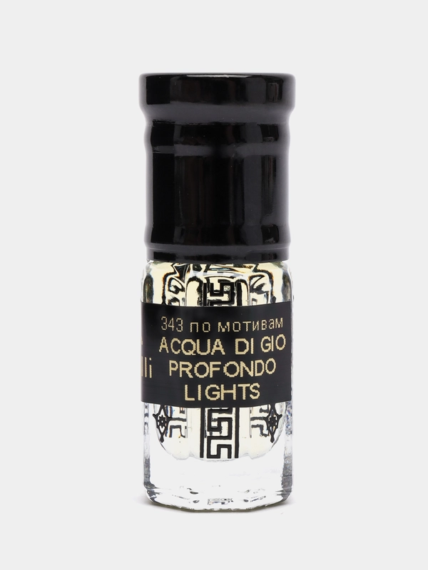 Духи по мотивам Acqua Di Gio Profondo Lights, масляные, 3 мл
