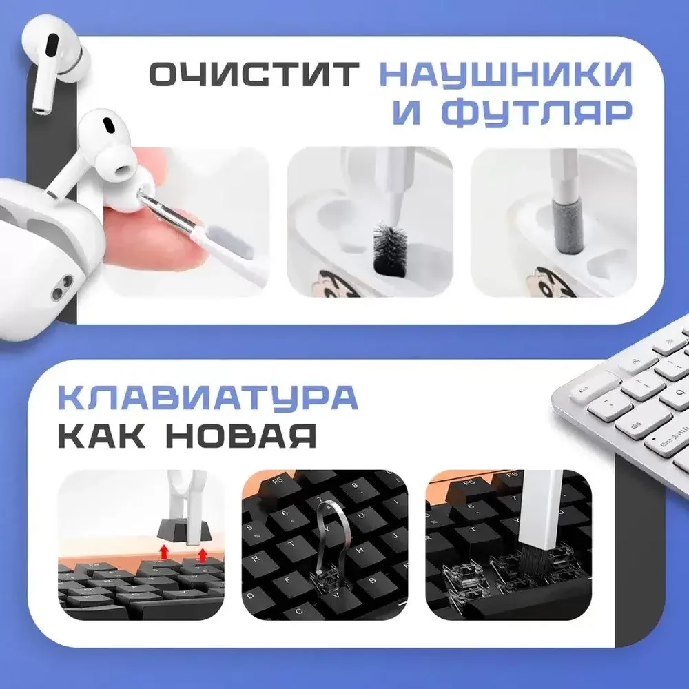 Набор для чистки гаджетов 20в1
