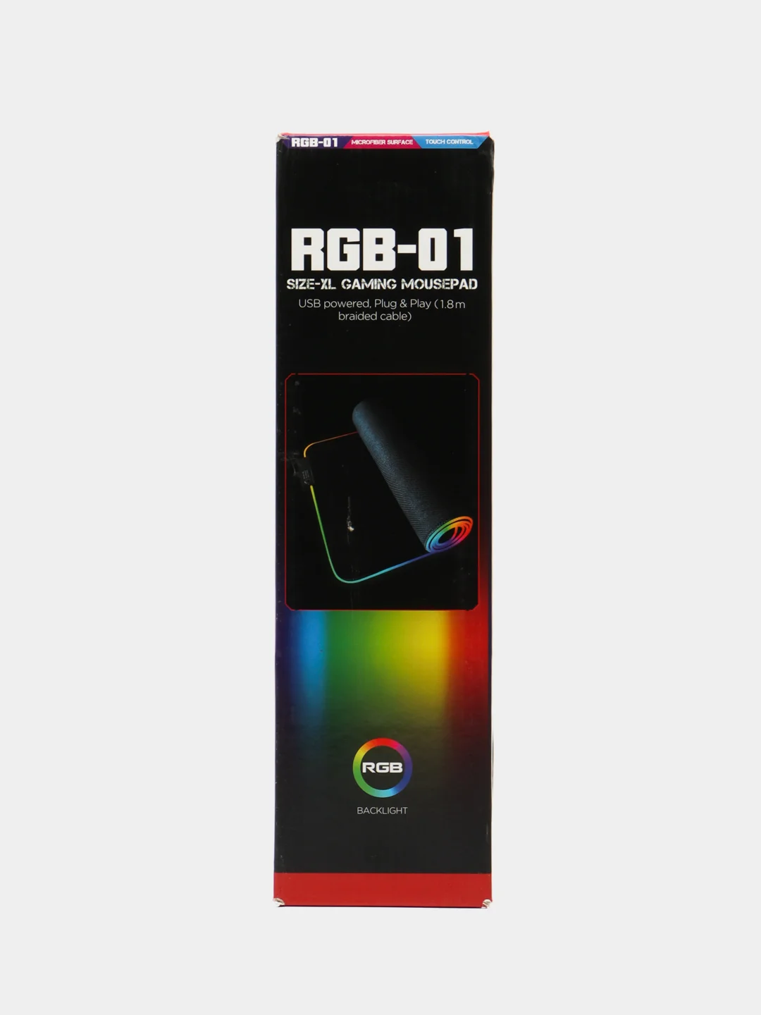 Коврик для мыши ByMorena / игровой с подсветкой RGB / 800*300 мм* 4 мм