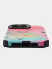 Морской яркий чехол, леопардовый для iPhone 13,14, 15, 16 Pro, Pro Max, силиконовый противоударный